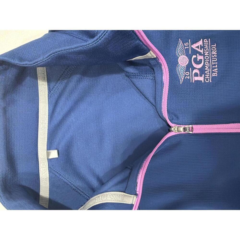 Under Armour Women's Blue PGA Championship 2016 Long Sleeve Pullover - Picture 4 of 5
